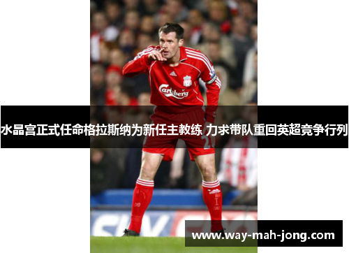 水晶宫正式任命格拉斯纳为新任主教练 力求带队重回英超竞争行列