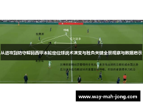 从进攻到防守解码西甲本轮定位球战术演变与胜负关键全景观察与数据启示